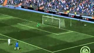 Didier Drogba Crazy Goal  FIFA 11 [upl. by Apul]