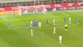 Lucas Digne Freekick Goal Vs Italy  Vicario Own Goal  Italy 13 France Highlights [upl. by Anaud]