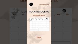 PLANNER 2024  GRÁTIS plannercommunity planner [upl. by Follmer]