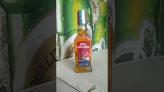 Royal Challenge Whisky 180ml price 210Alcohol428West bangal India 2024 [upl. by Nnayt558]