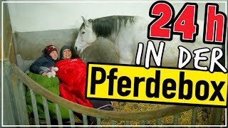 Wir 24 STUNDEN eingesperrt in der PFERDEBOX 🐴 PONYCHALLENGE [upl. by Ditmore28]