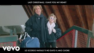 Wham  Last Christmas Lyrics in Italian and English [upl. by Elbert]