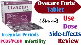 Ovacare Forte Tablet Uses Doses SideEffects Precautions And Review [upl. by Euqenimod711]