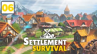 Settlement Survival  100 Year Challenge  Expanding across a River [upl. by Nyleimaj]