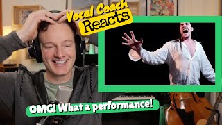 Vocal Coach REACTS  DAN VASC quotGethsemanequot Jesus Christ Superstar [upl. by Hephzipah]