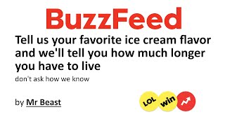 BuzzFeed Quizzes in 2024 [upl. by Vernon]