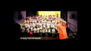 CRAZY HAIRDRESSER performed by The Kaos Signing Choir [upl. by Anaeli]