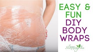 Easy DIY Clay Body Wraps  Before and After Weight Loss [upl. by Lavro]