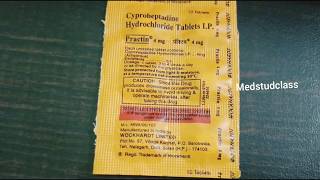 Hindi doctor Practin 4 tablets cyproheptadine Uses side effects precautions complications [upl. by Lewse]