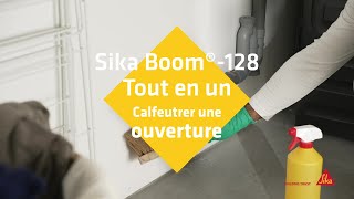 Calfeutrer une ouverture avec la mousse expansive Sika Boom®128 Tout en un [upl. by Inacana]