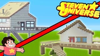 Minecraft Tutorial How To Make Stevens house quotSteven Universequot [upl. by Alehtse]