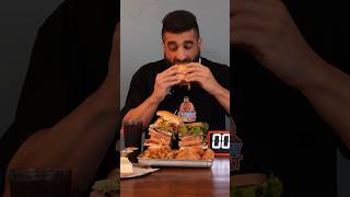 I SUPERSIZED their Food Challenge  Mookies New York Deli [upl. by Kay]