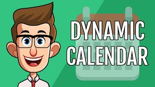 Create an Excel Calendar with Just ONE Formula [upl. by Ahsrats]