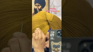 Turbanpaggpunjabidastarturbantopyoutubeshortsshortsfeedshortsviralvideo [upl. by Leschen]