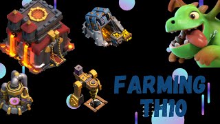 COMO FARMEAR TH10 RAPIDO EL MEJOR EJERCITO FARMING TH10  Clash Of Clans [upl. by Audwen]