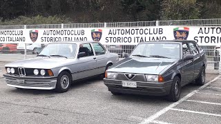 Alfa 75 a Varano de Melegari ASI IN PISTA 2024 [upl. by Trovillion]