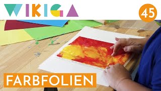 FARBFOLIEN  WIKIGA  Wie im Kindergarten [upl. by Ilise]