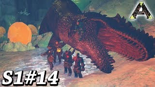 ARK KILLING THE ICE QUEEN BOSS IN THE ICE DUNGEON OF RAGNAROK Ark Survival Evolved Ragnarok Ep14 [upl. by Kcin]