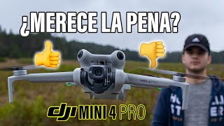 DJI Mini 4 Pro ¿Merece la pena Te lo cuento todo  Puntos POSITIVOS y NEGATIVOS [upl. by Marfe295]