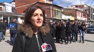 Në Prizren për 8 Mars u marshua quotNZIquot kundër dhunës ndaj grave [upl. by Eveleen]