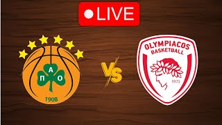 🔴 Live Panathinaikos vs Olympiacos  Live Play By Play Scoreboard [upl. by Sioled]