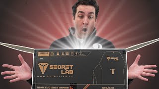 Secret Lab Titan Evo 2022 Gaming Chair Unboxing [upl. by Etnor]