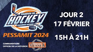 Tournoi de hockey des premières nations de Pessamit 2024  Samedi 17 février [upl. by Marsha]