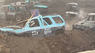 Owatonna Mn demo derby mighty minis 2024 [upl. by Bone]