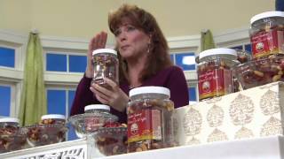 Germack 3 Jars Cashew Cranberry with Caramel Sea Salt Truffles on QVC [upl. by Annairda837]