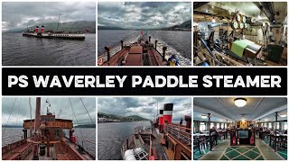 Paddle Steamer Waverley  Fort William to Oban  Waverley Excursions [upl. by Taite]