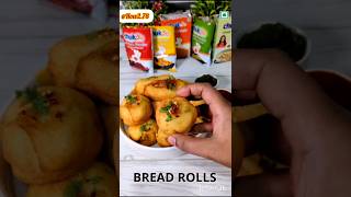 Bread rolls new recipe 😋breakfast bread breadrecipe recipe trendingshorts facts foodcooking [upl. by Mccallum]