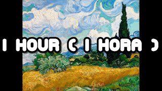 1 Hora  1 hour Vincent van Gogh Wheat Field with Cypresses ‐ HD 1080p no sound [upl. by Rickert]