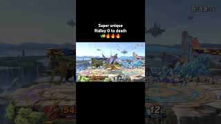 More Ridley footstool combos smashclips gaming smashbros ridley supersmashbrosultimate [upl. by Adiaz]