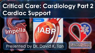 Cardiology for Critical Care Part 2  Cardiac Support [upl. by Kolk]