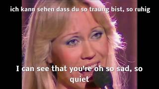 Chiquitita ABBA amp Dana Dragomir Lyrics deutsch [upl. by Sirtaeb784]