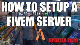 HOW TO SETUP A FIVEM SERVER DECEMBER 2020 RIBESX10 [upl. by Hayward436]