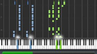 Hes a Pirate  Piano Tutorial 20 Speed Synthesia  Sheet Music [upl. by Pentheam392]