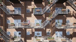 Could connecting existing balconies prevent loneliness  Architecture  Dezeen [upl. by Odlawso]