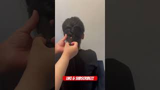 Best ponytail hack shortvideo style hairstyle hair youtubeshorts trending tutorial [upl. by Fernas41]