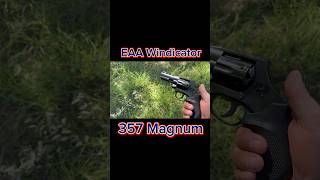 Budget Revolver EAA Windicator Shooting A 357 Magnum shorts [upl. by Anaic]