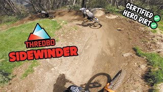 Sidewinder  Thredbos New MTB Trail in Incredible Conditions [upl. by Llezo]