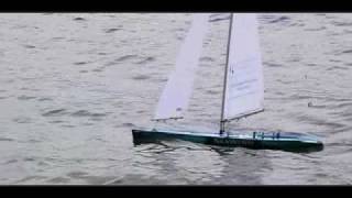 RC Sailboat  SeaWind Racing  Regatta Yacht [upl. by Mutua]