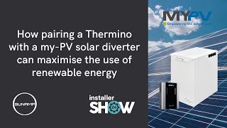 How pairing a Thermino with a myPV solar diverter can maximise the use of renewable energy [upl. by Lindly508]