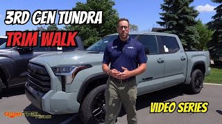 3rd Gen TUNDRA Trim Walk Intro based off 2024 MY [upl. by Acireh538]