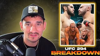 Max Holloway breaking down UFC 294  Blessed Breakdown [upl. by Yeltrab]