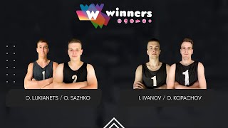 Winners Beach Volleyball Men O Lukianets  O Sazhko  I Ivanov  O Kopachov 19102024 [upl. by Trilly]