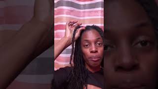 How To Combine Locs with Interlocking amp Crochet Without Rubber Bands [upl. by Eldreeda]