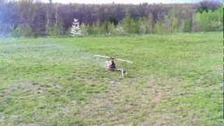 RC heli crashes  beginners Loctite setup and fire [upl. by Cris83]