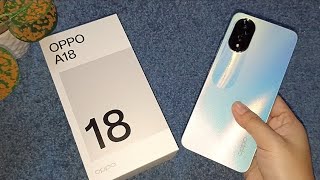 OPPO A18  UNBOXING CAMERA TEST  GAMING TEST  SPECS [upl. by Haile]