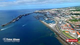 Cidade de Ponta Delgada Azores Portugal [upl. by Ailaroc]